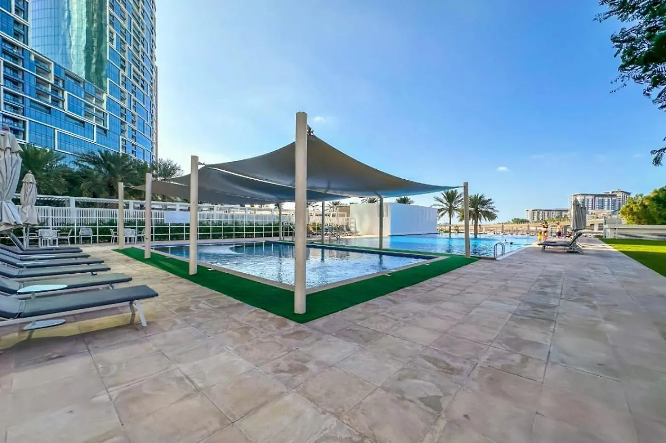 Al Bateen Residences, Jbr- Stunning 2-Br Apartment With Sea View 迪拜